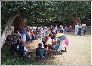 Garden party at Great Gables